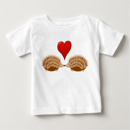 Hedgehogs i kärlek t shirt