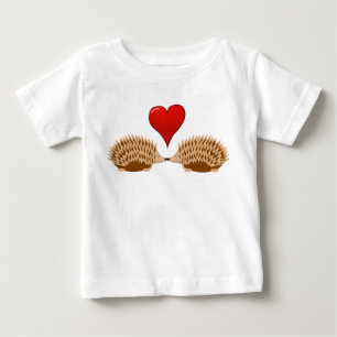 Hedgehogs i kärlek t shirt