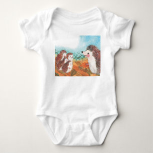 Hedgehogs Illustration T Shirt