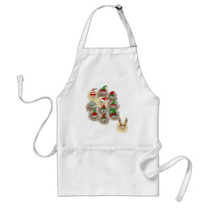Hedgehogs Julfest Apron Förkläde