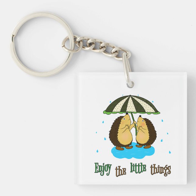 Hedgehogs och regn (Framsidan)