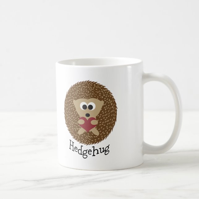 Hedgehug Hedgehog Kaffemugg (Höger)