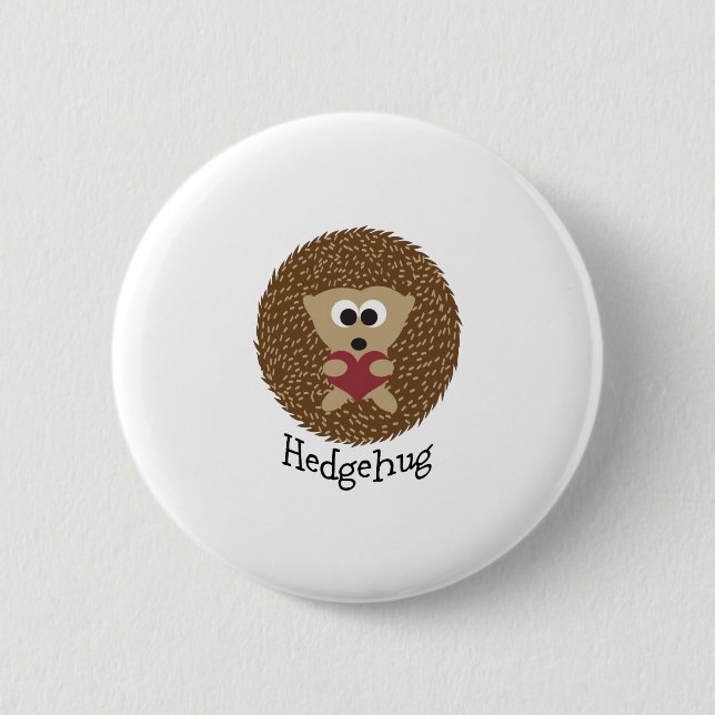 Hedgehug Hedgehog Knapp (Framsida)