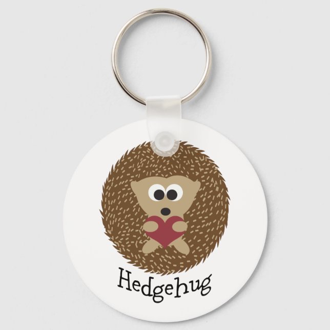 Hedgehug Hedgehog Nyckelring (Framsida)