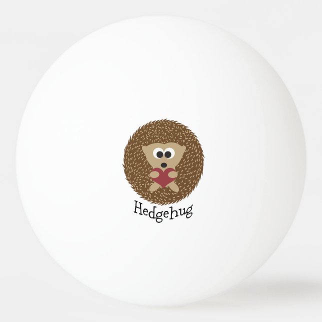 Hedgehug Hedgehog Pingisboll (Framsidan)