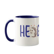 Hedgehugs! Cute Hedgehog Coffee Mugg, Tea