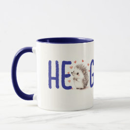 Hedgehugs! Cute Hedgehog Coffee Mugg, Tea Mugg
