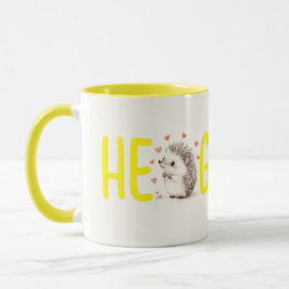 Hedgehugs! Cute Hedgehog Coffee Mugg, Tea Mugg