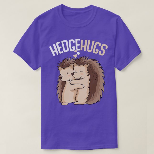 Hedgehugs Hedgehog Women Kids Boys Girls T Shirt (Design framsida)