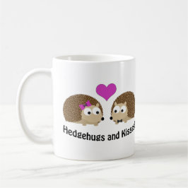 Hedgehugs och Kisses hedgehog kärlek Kaffemugg