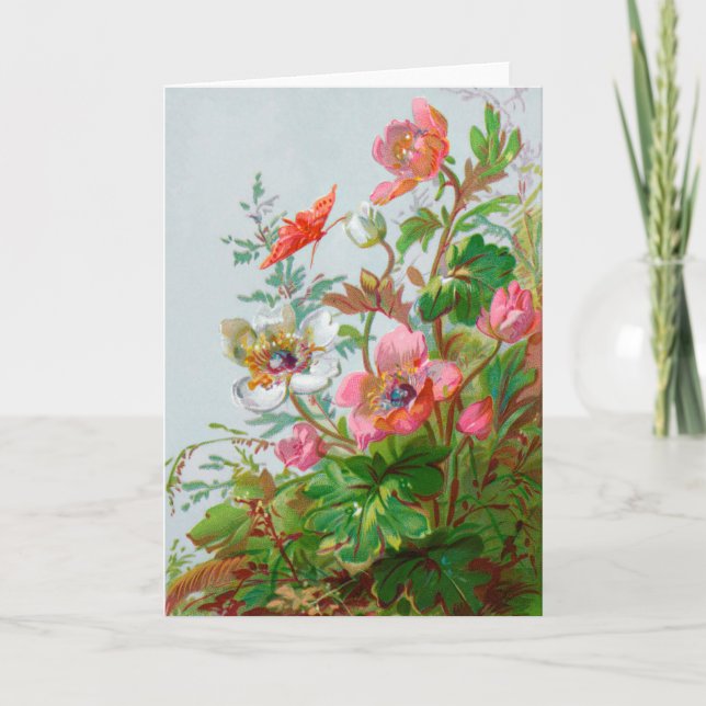 Hedgerow Garden Greeting Card Kort (Framsida)