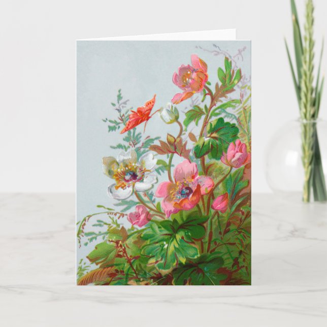 Hedgerow Garden Greeting Card Kort (Framsida)