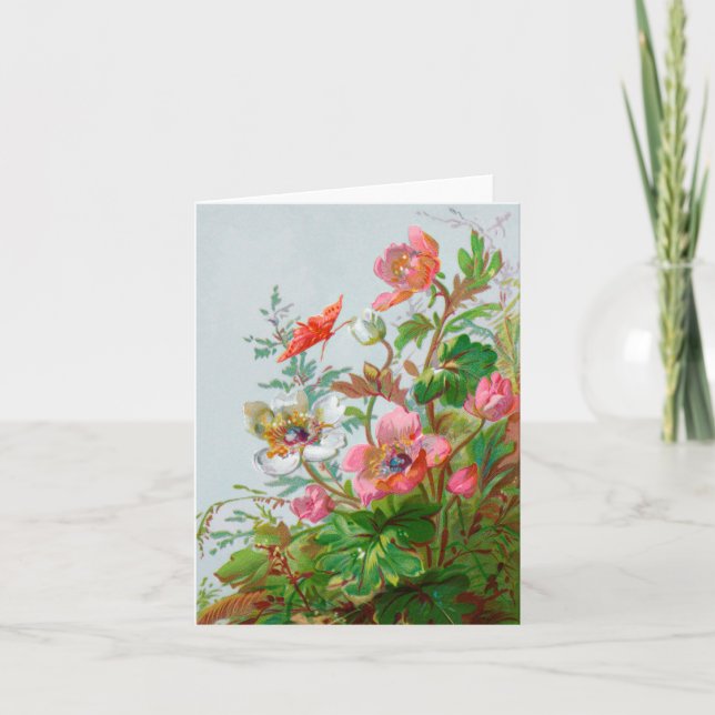 Hedgerow Garden Note Card Kort (Framsida)