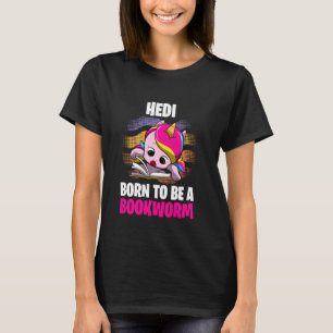 Hedi Born som bokmask Personlig T Shirt