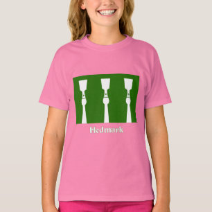 Hedmark flagga med namn tee shirt