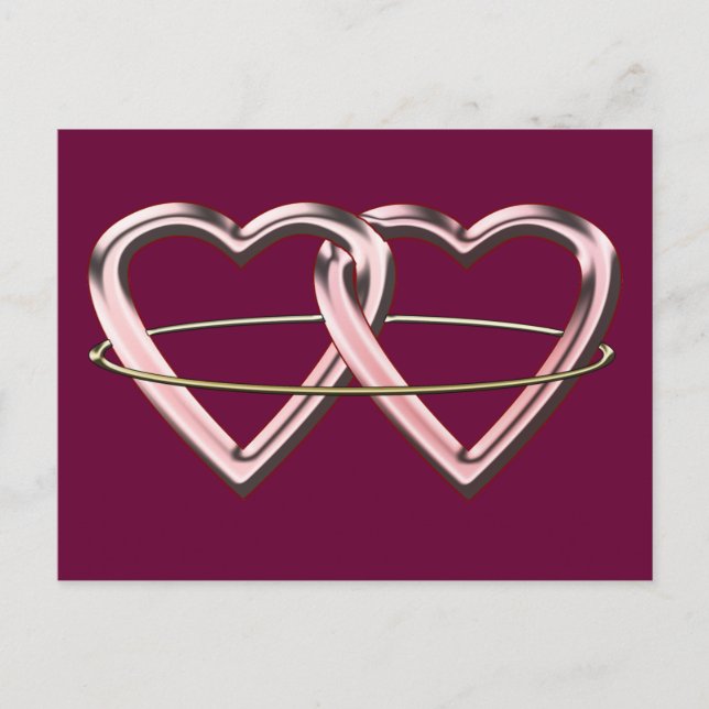 Hednisk äktenskapssymbol vykort (Framsida)