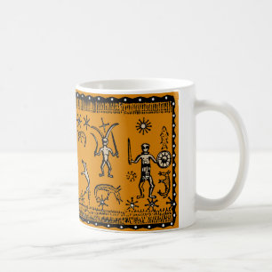Hednisk ritualceremoni kaffemugg