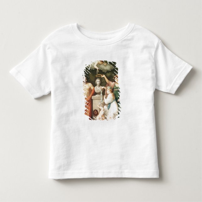 Hedra bysten av Linnaeus T Shirt (Framsida)
