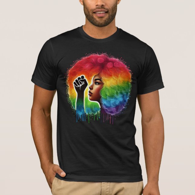 Hedra det förflutna, inspirera framtiden – BHM Cli T Shirt (Framsida)