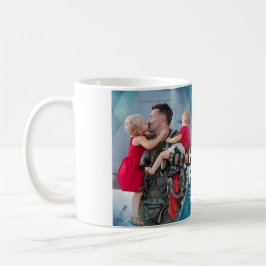 Hedra din militära pappa speciella Fars dag Kaffemugg