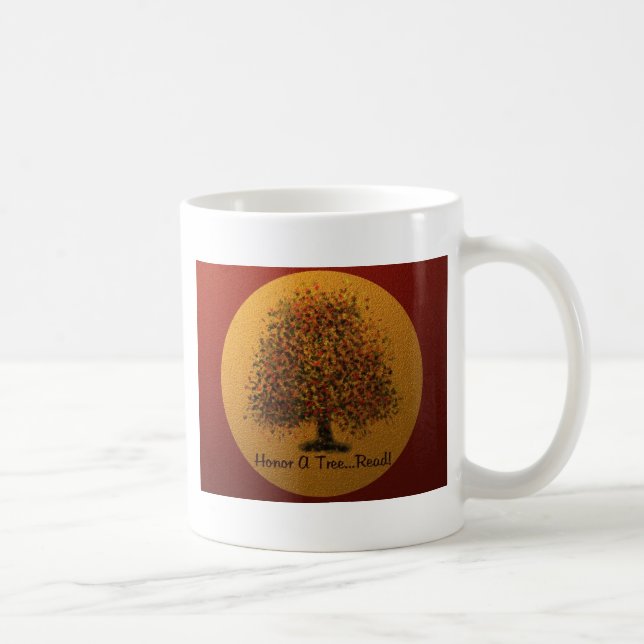 Hedra ett träd kaffemugg (Höger)