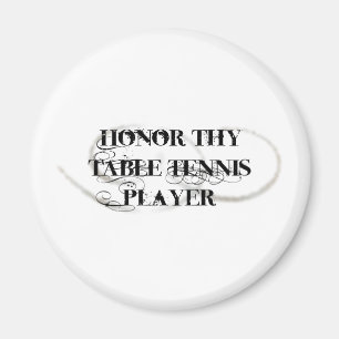 Hedra Thy bordtennisspelare Magnet