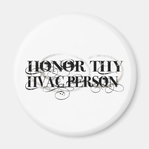 Hedra Thy HVAC-person Magnet