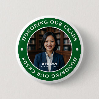 Hedrar Våra EXAMINERADE 20XX | Examenfoto Knapp