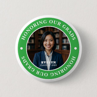 Hedrar Våra EXAMINERADE 20XX | Examenfoto Knapp