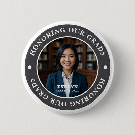 Hedrar Våra EXAMINERADE 20XX | Examenfoto Knapp