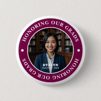 Hedrar Våra Utexaminerade 20XX | Examen Foto Knapp