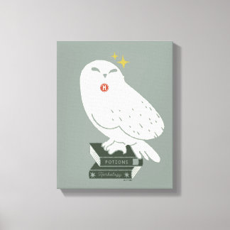 Hedwig Med Brev Nyckfull Teckning Canvastryck