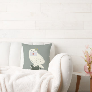 Hedwig Med Brev Nyckfull Teckning Kudde