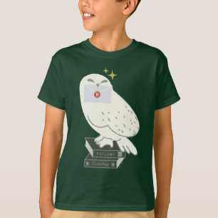 Hedwig Med Brev Nyckfull Teckning T Shirt