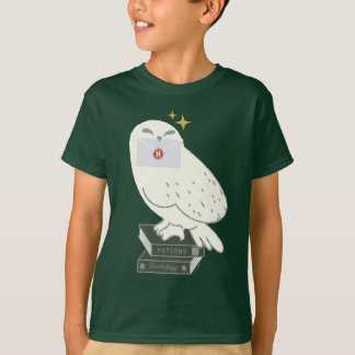 Hedwig Med Brev Nyckfull Teckning T Shirt