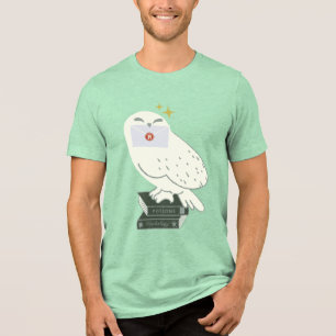 Hedwig med brev Whimsical Teckning T Shirt