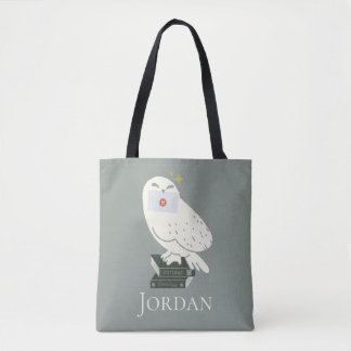 Hedwig med brev Whimsical Teckning Tygkasse