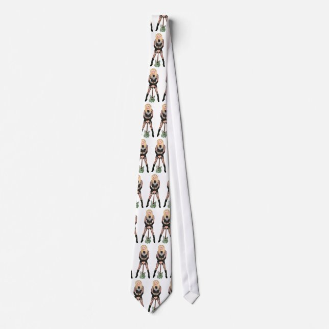 Hedwig med Guitar Tie Slips (Framsida)