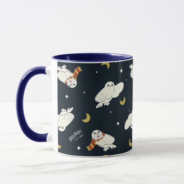 Hedwig Natt Månljus Mönster Mugg (Vänster)