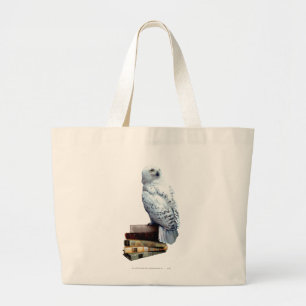 Hedwig på böcker jumbo tygkasse