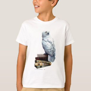 Hedwig på böcker t-shirt