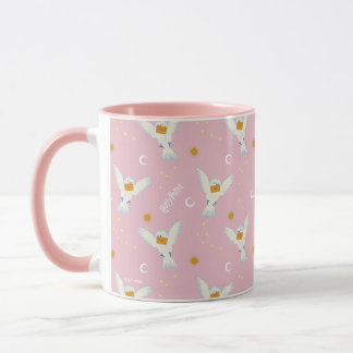 Hedwig Rosa Solståndsmönster Mugg