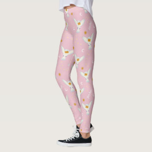 Hedwig Rosa Solstice Mönster Leggings