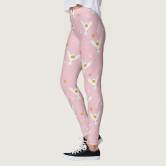 Hedwig Rosa Solstice Mönster Leggings