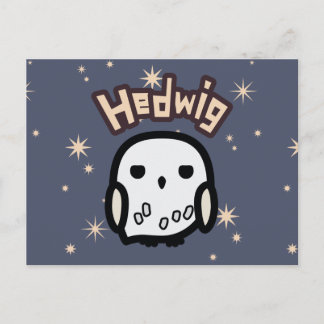 Hedwig Tecknad Karaktärs Konst Vykort