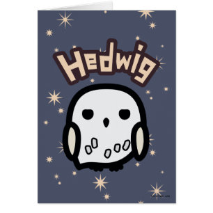 Hedwig Tecknade figurer Art Hälsningskort