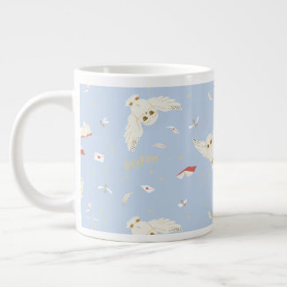 Hedwig Ugglepost Brev och Böcker Mönster Jumbo Mugg