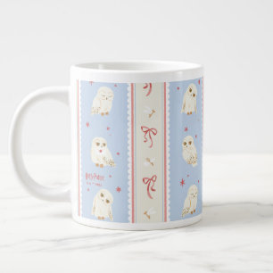 Hedwig Ugglepost Randigt Mönster Jumbo Mugg