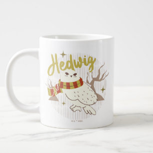 Hedwig Whimsical Skogsteckning Jumbo Mugg