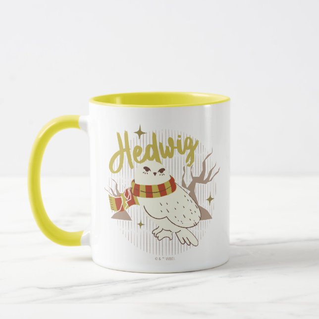 Hedwig Whimsical Skogsteckning Mugg (Vänster)
